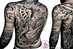 Drakkar on the shoulder tattoo idea