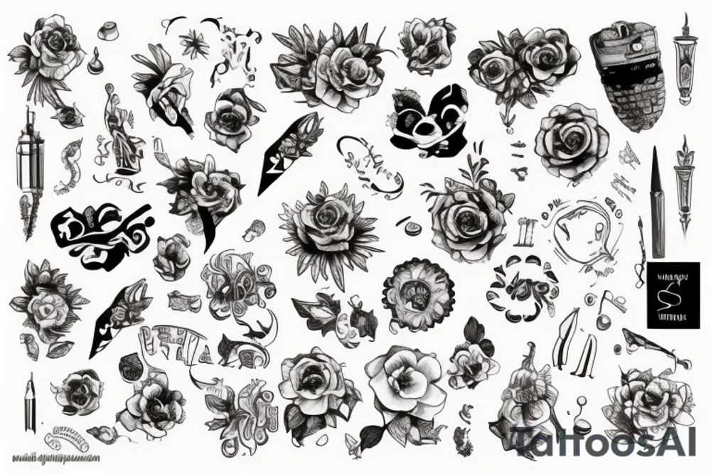 Собака немецкая овчарка злая tattoo idea