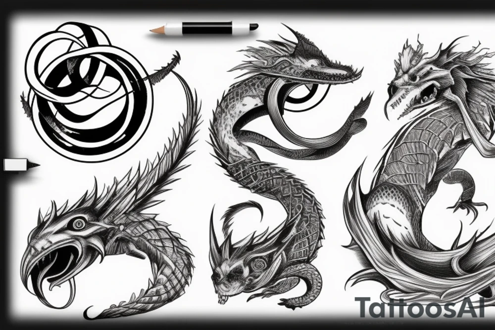 Ouroboros tattoo idea
