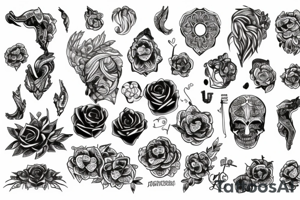Дракон tattoo idea