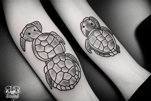 zakynthos turtle tattoo idea