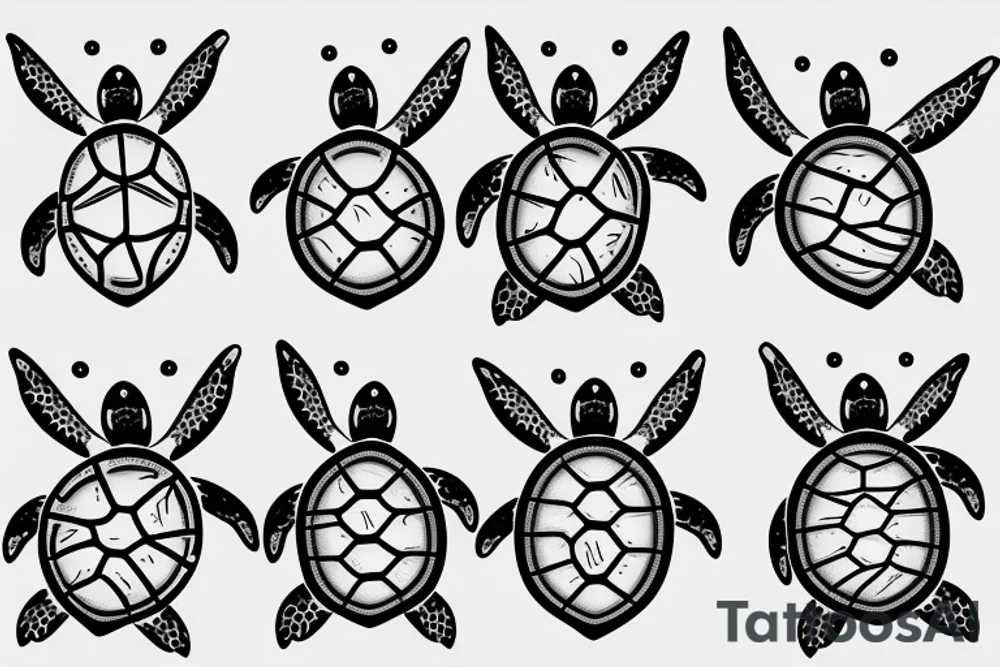 zakynthos turtle tattoo idea