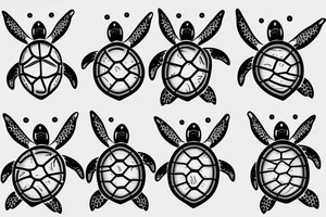 zakynthos turtle tattoo idea