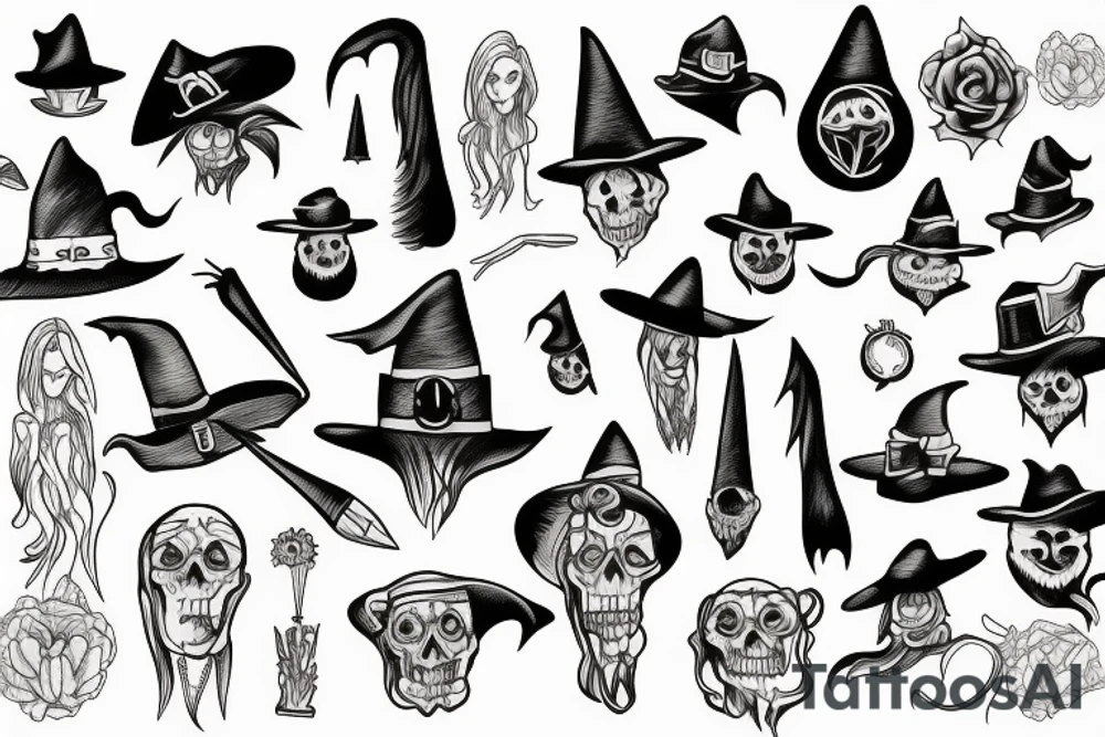 No matter what you do the witch burns you tattoo idea