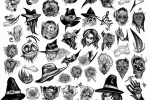 No matter what you do the witch burns you tattoo idea