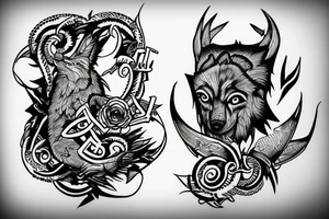 War of the alpha and omega tattoo idea