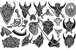 Viking in my blood tattoo idea