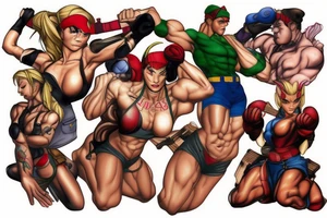 Cammy street fighter tattoo idea