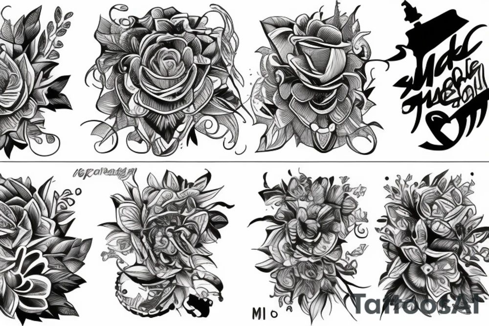 2 мыши tattoo idea