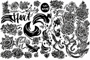 Tattoo that symbolizes keeping a grateful perspective on life tattoo idea