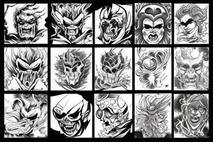 Akuma tattoo idea