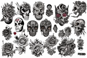 Pecho tattoo idea