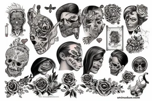 Pecho tattoo idea