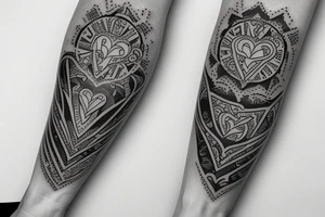 Irish Love For Mother Ann tattoo idea