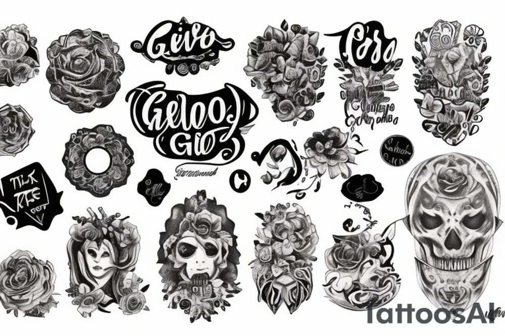Gio, Kate, Leo, Eli tattoo idea