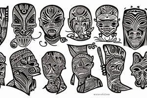 Gio, Kate, Leo, Eli tattoo idea