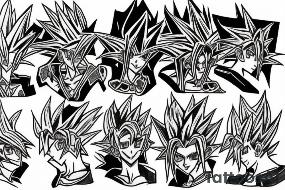 Yugi oh tattoo idea