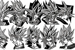 Yugi oh tattoo idea