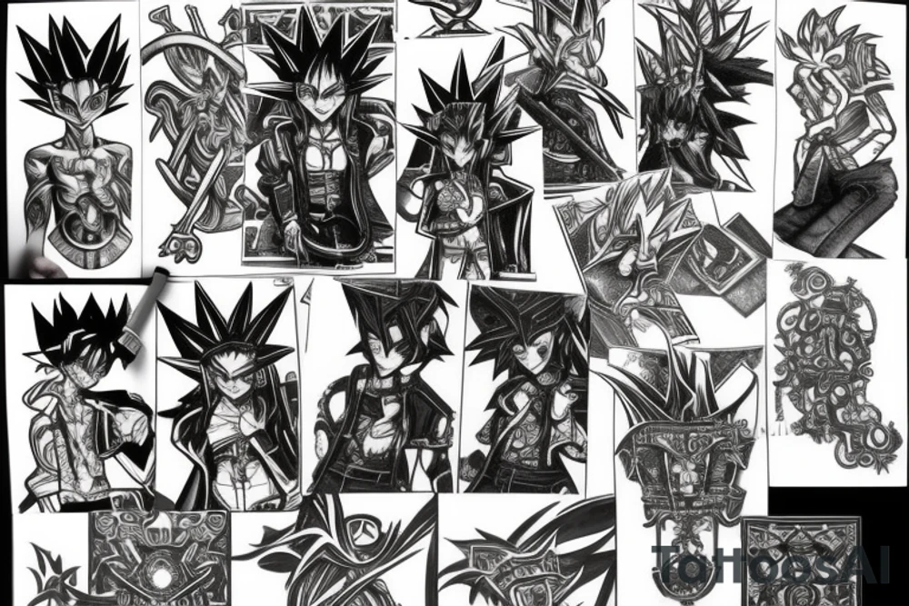 Yugi oh tattoo idea