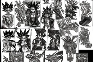 Yugi oh tattoo idea