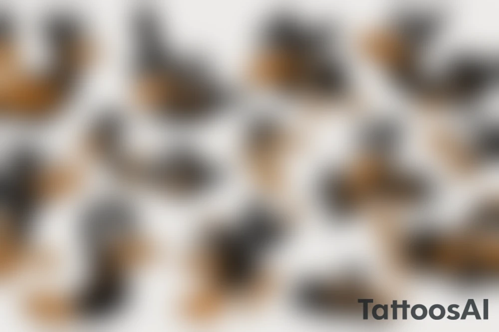 Daffy duck tattoo idea