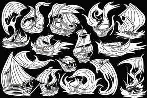 burn your boats tattoo idea