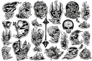 burn your boats tattoo idea