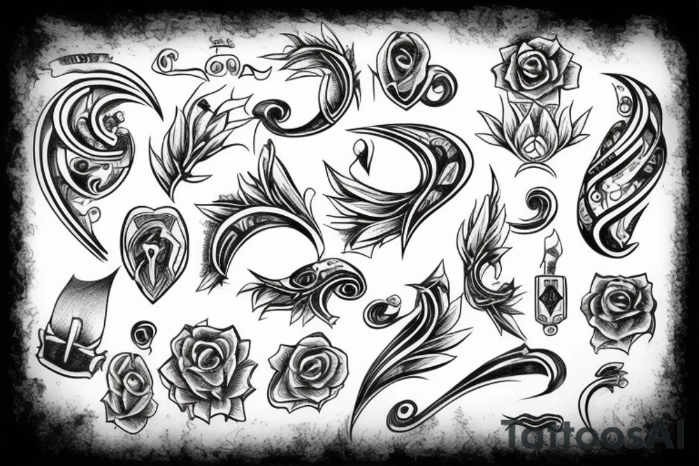 Symbols tattoo idea