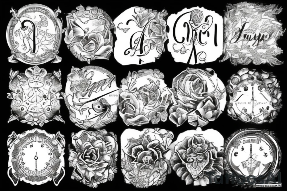 Symbols tattoo idea