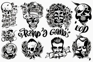Died grandpa’s tribute tattoo idea