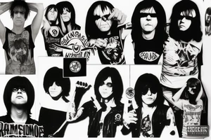 Ramones logo tattoo idea