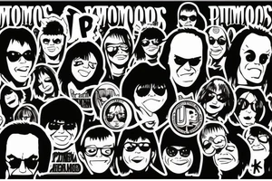 Ramones logo tattoo idea
