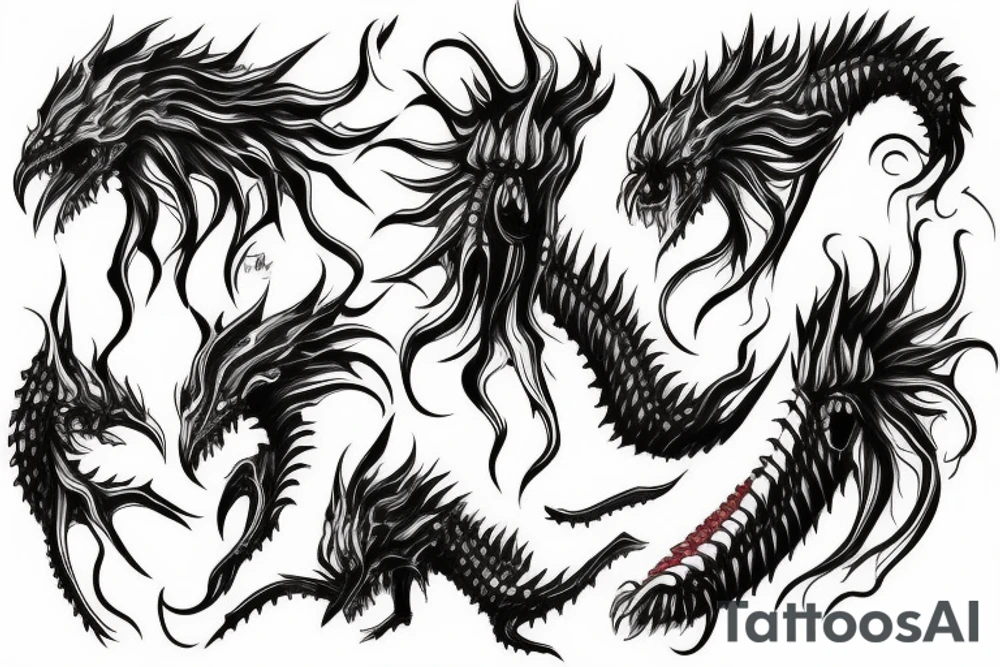 Tokyo ghoul centipede tattoo idea