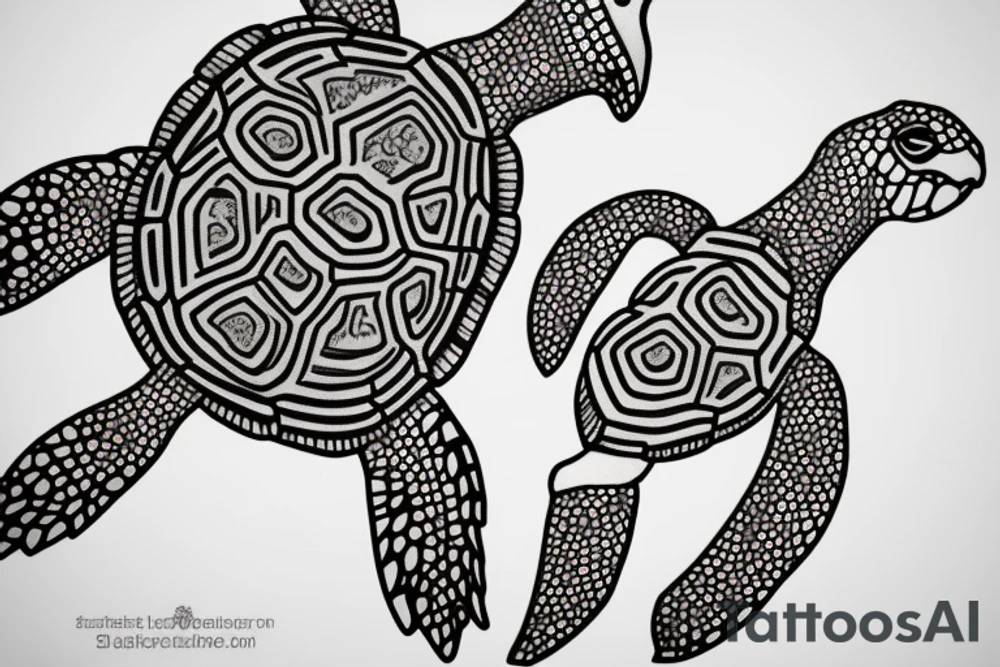 turtle tattoo idea