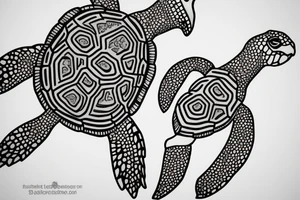 turtle tattoo idea