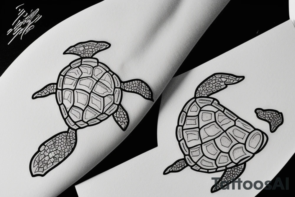 turtle tattoo idea