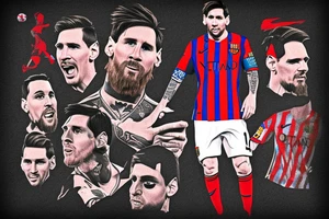 Messi en el.monumento a la bandera con la camiseta de newells tattoo idea