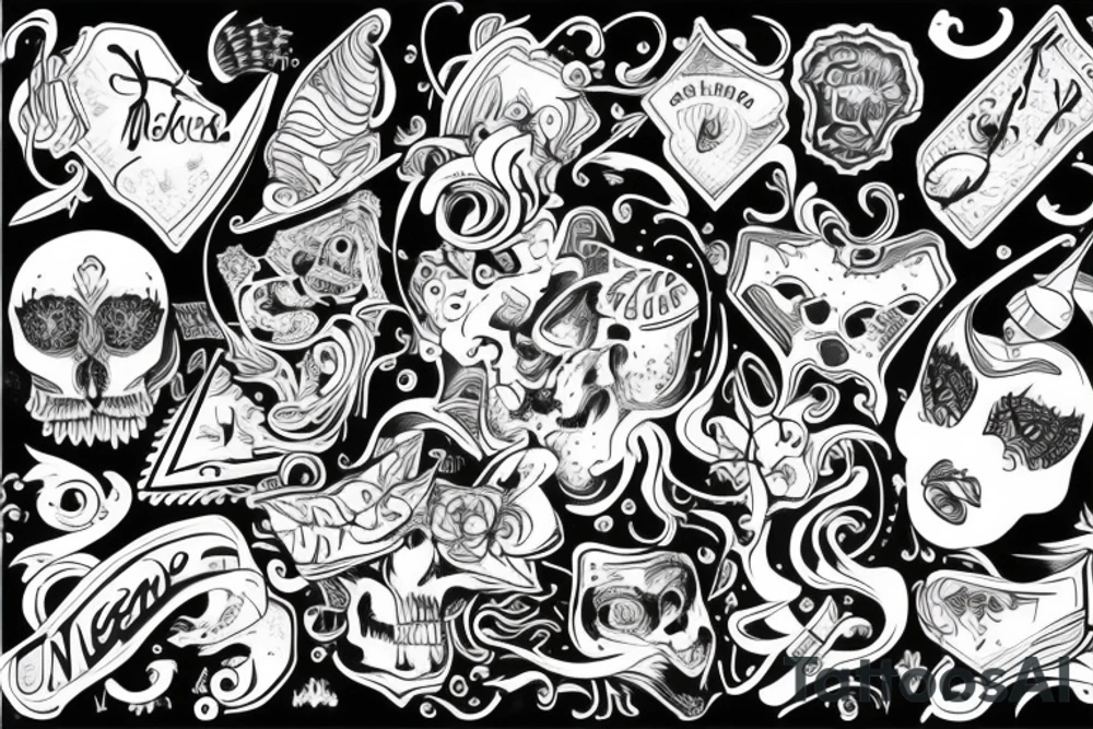 Una mb180 tattoo idea