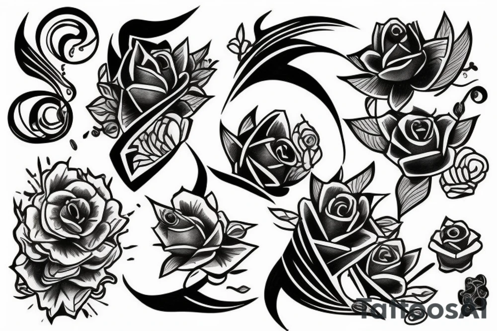 Sunrise tattoo idea