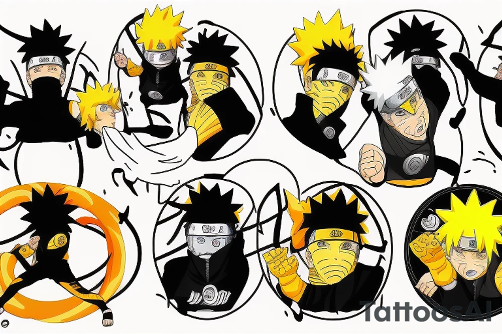 Naruto uzumaki tattoo idea