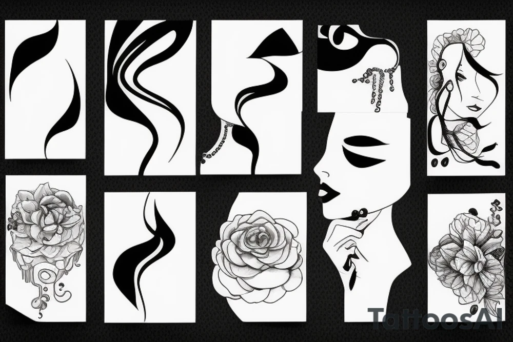 Feminine energy tattoo idea
