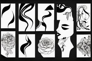 Feminine energy tattoo idea