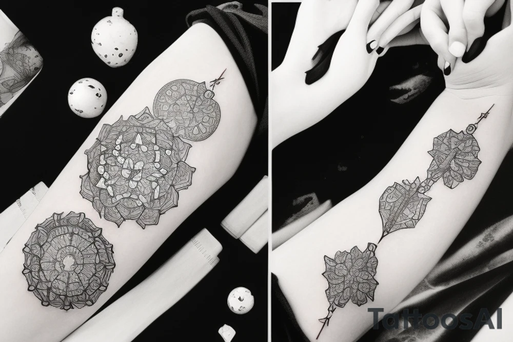 Feminine energy tattoo idea