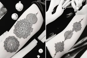 Feminine energy tattoo idea