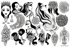 Goddess tattoo idea