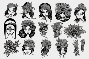 Goddess tattoo idea