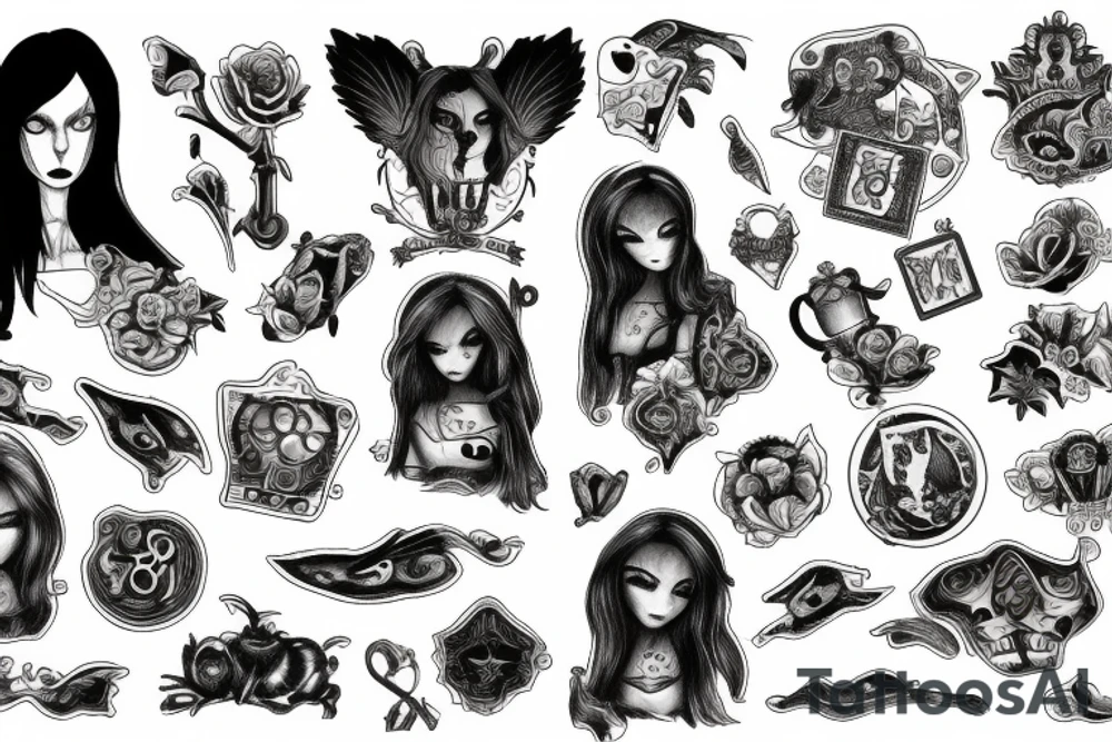 American McGee's Alice tattoo idea