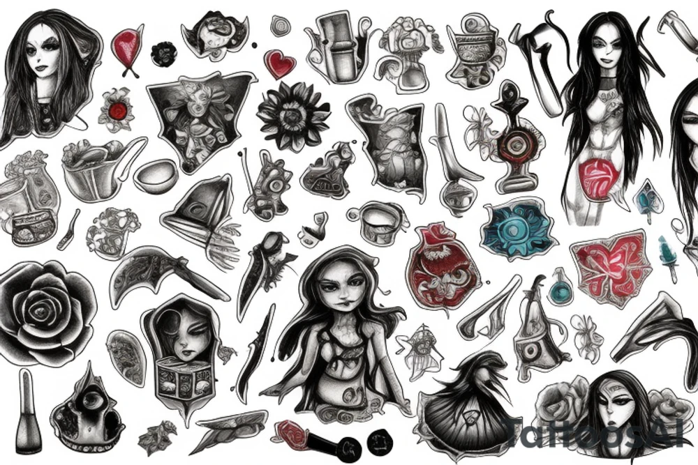 American McGee's Alice tattoo idea