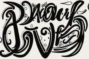 Name of wife and Daughter tattoo idea