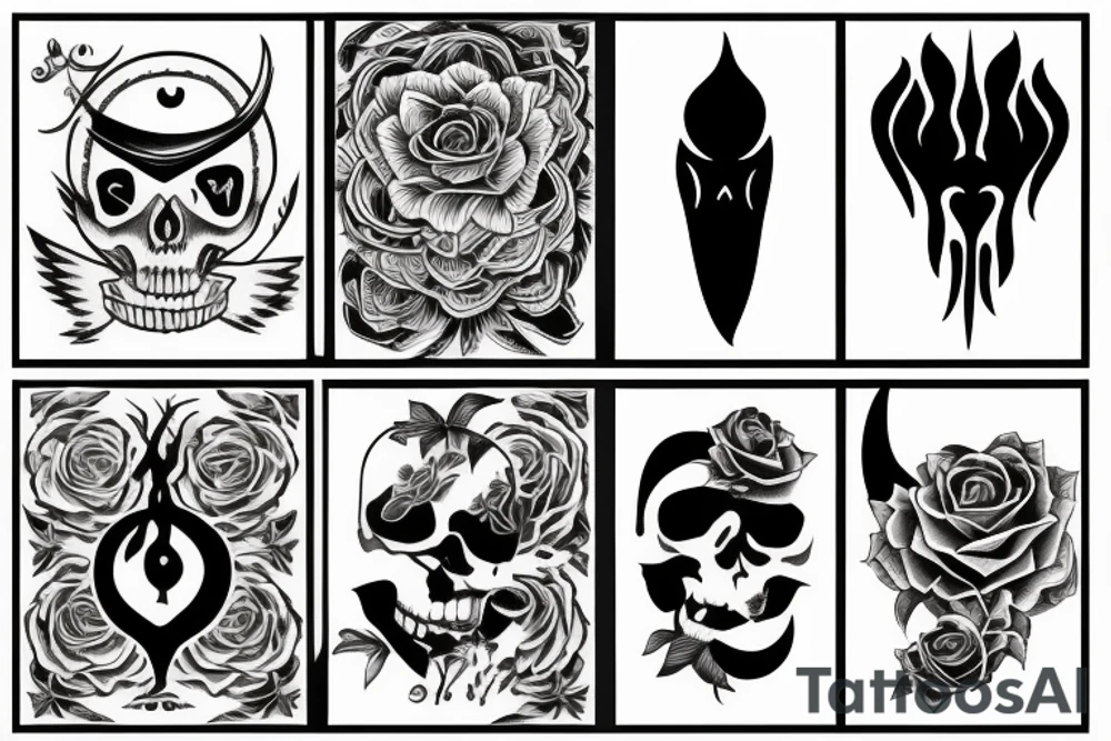 The distance between life and death tattoo idea